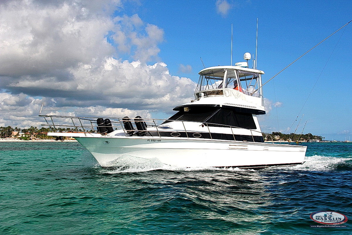 Sherlock fishing boat private charter in Punta Cana DR