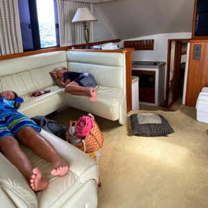 best Boat Gone dog cabin inside interior